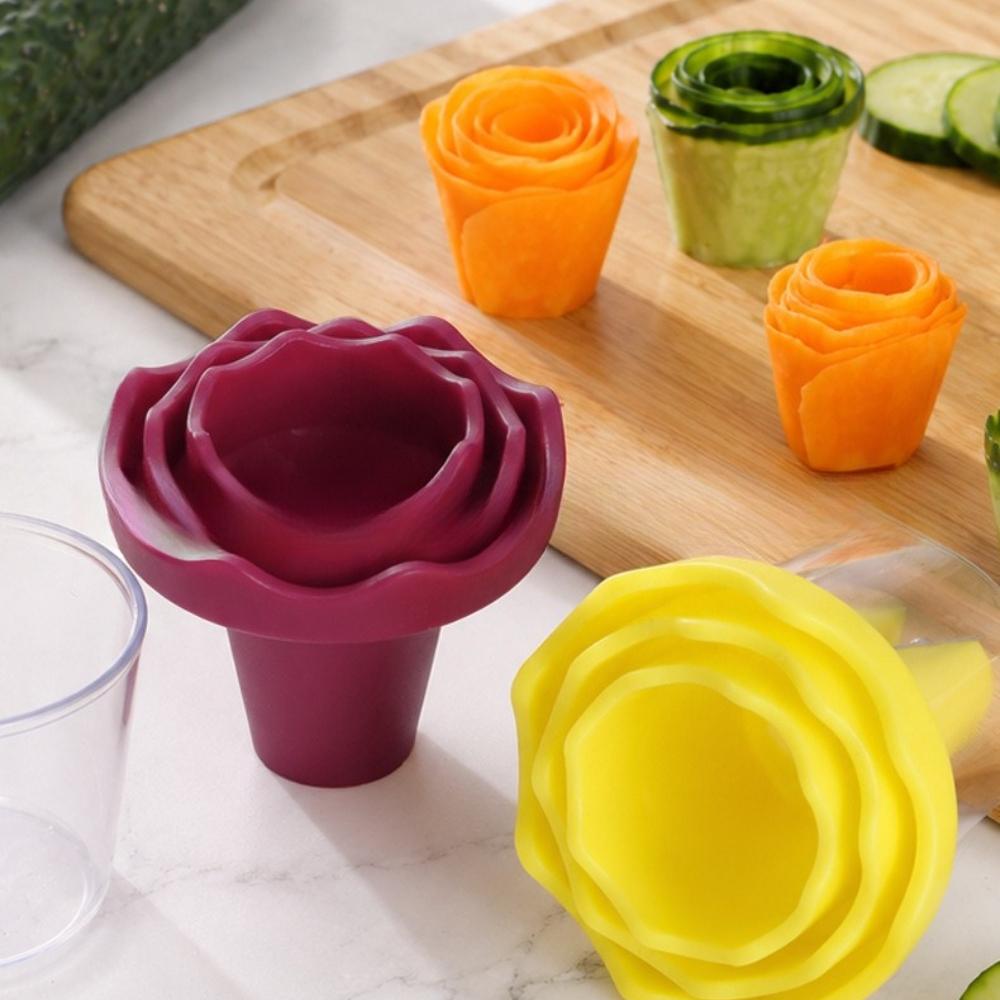 Nuovo Arriccia Verdure Affettatore a Spirale Gadget da Cucina Strumento per Intagliare Frutta LYWJ-Q-22