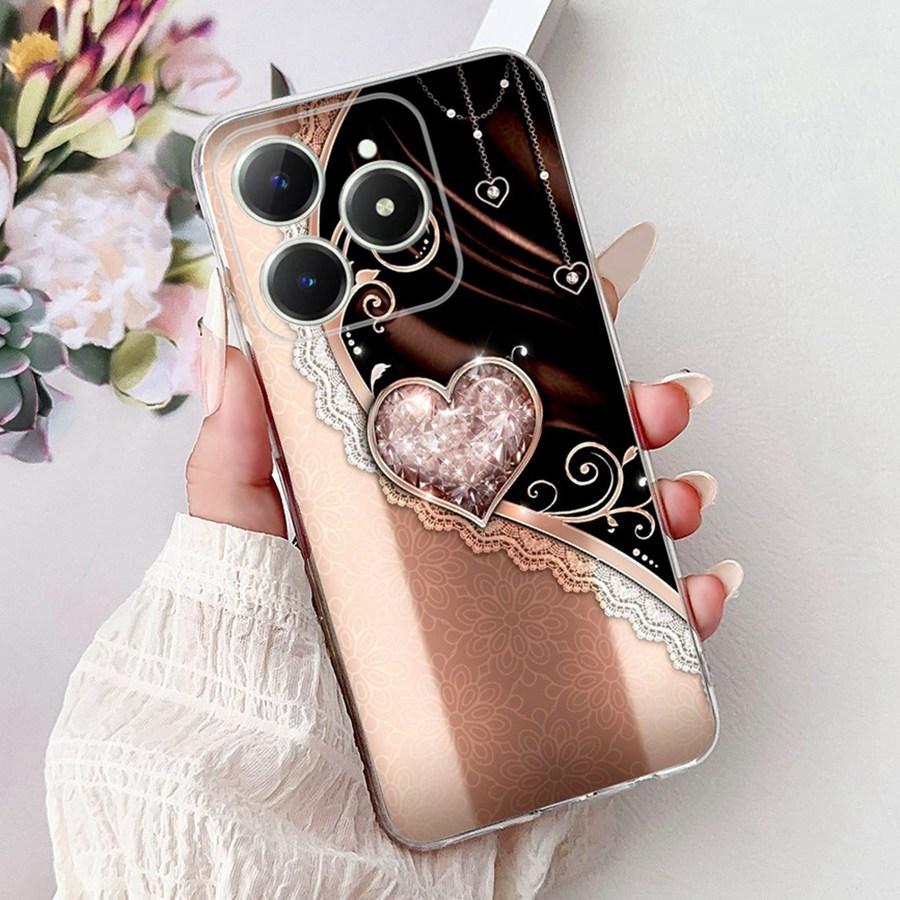 For OPPO Realme C61 C63 Case C 61 RMX3939 New design TPU Soft Silicone Shockproof Coque Funda For RealmeC63 C6 1 Phone Cover