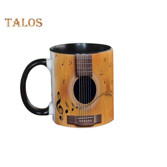 

Музыкальная кофейная кружка, керамическая новинка, чашка для музыкальных нот, большая емкость 350 мл, дизайн в виде гитары, фортепиано, скрипки, кружка для горячего питья, музыкальный подарок для любителей музыки, дом A