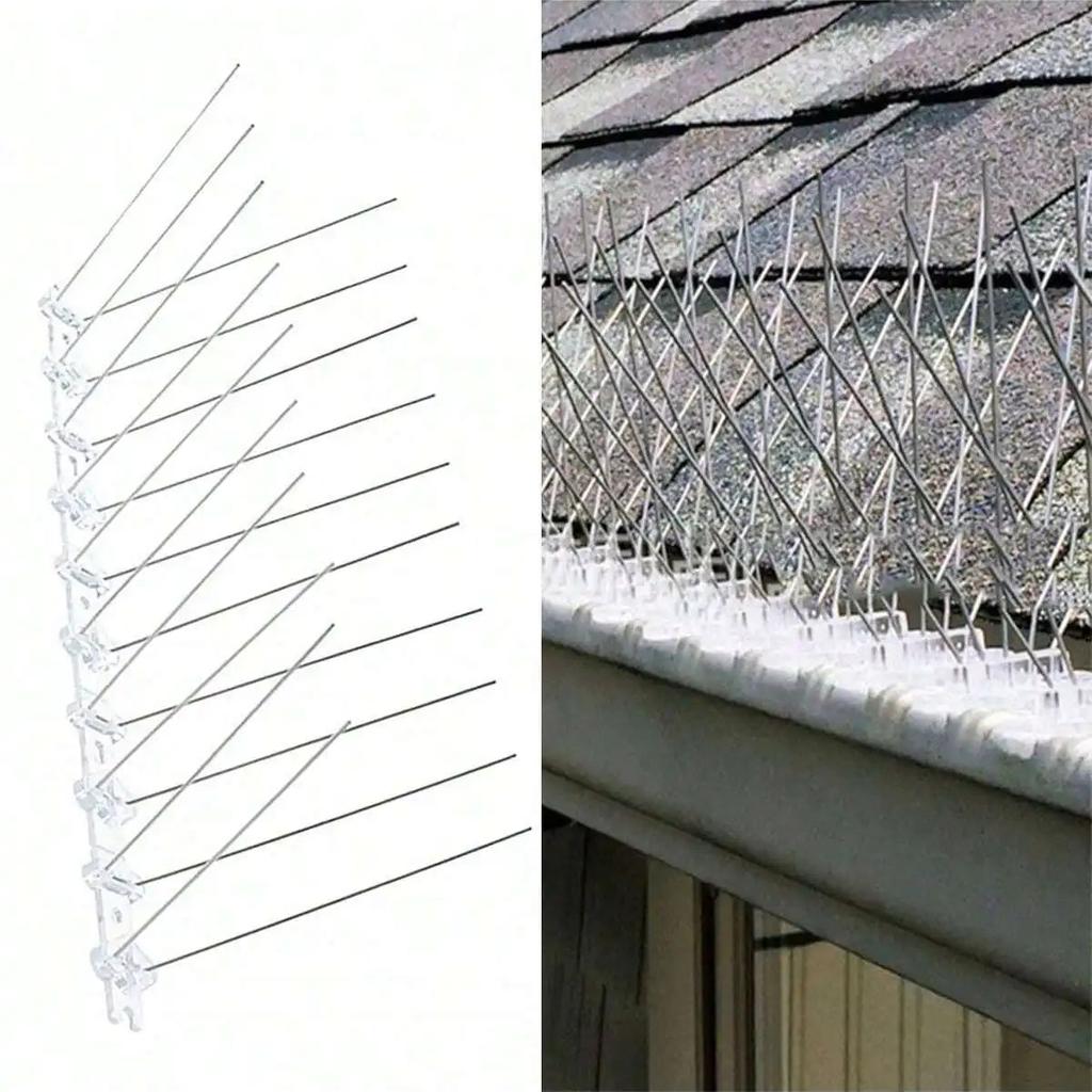 Acrylic Bottom Orchard Eaves for Bird Repellent and Anti Bird Thorns, Preventing Pets from Climbing Onto Balconies