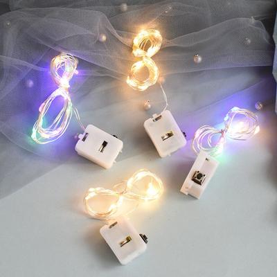 2M LED lumières 3modes fil LED assez chaîne lumineuse lumière décorative Lampu boîte-cadeau d'anniversaire/trois modes de commutation chaîne lumineuse en fil d'acier
