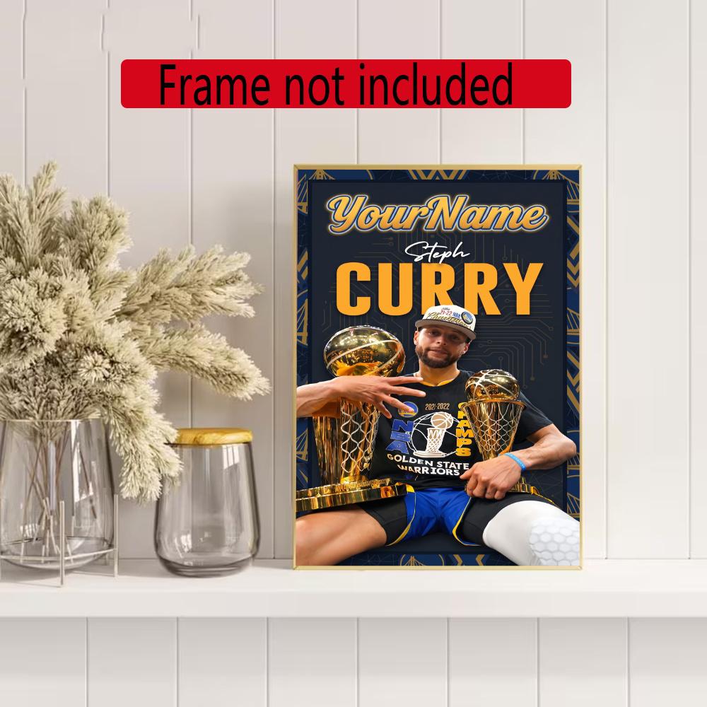 Curry Personalized Name Round Diamond Painting Kit Diamond Embroidery Painting Rhinestones Mosaic Frameless Handwork Decoration Arts