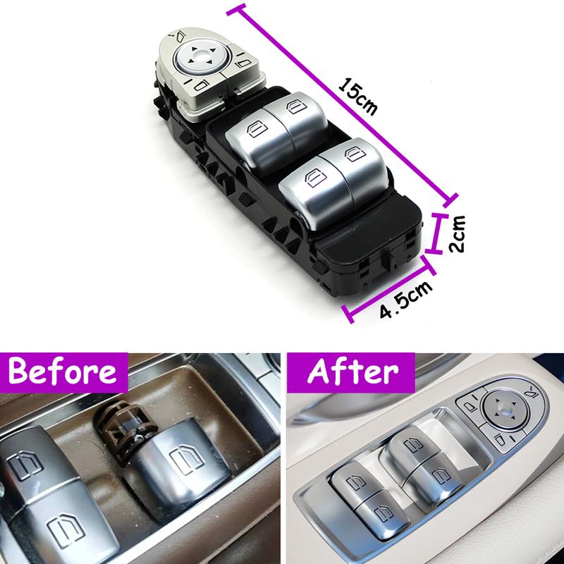 W238 Car Front Left Electric Power Master Window Regulator Switch For Mercedes BENZ E Class Coupe E200 E220 E300 E350 E400 E260