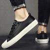 Fashion Casual Men's Board Shoes Comfortable and Trendy Style Work and Fashion Party Outdoor Walking White Young Shoes Lace Up NEW