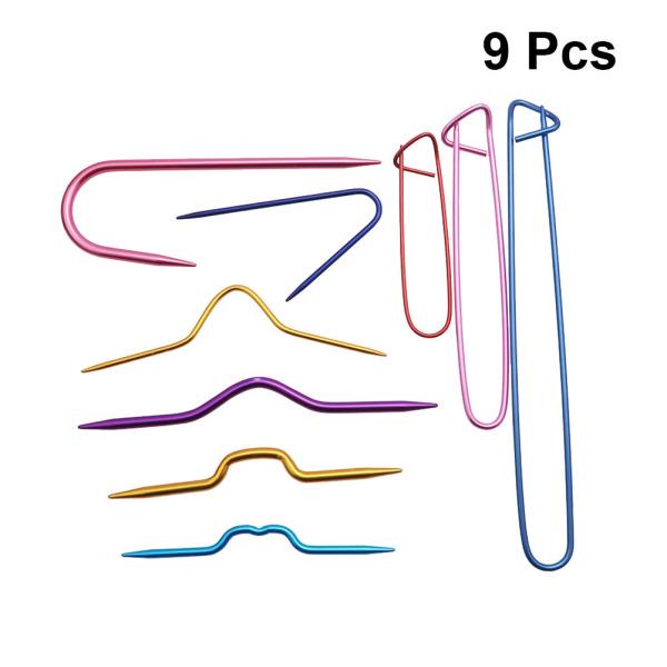 Buy 9PCS Stitch Holders Portable DIY Knitting Accessories Knitting