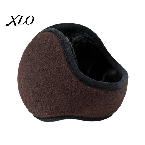 Warm Plush Ear Protection for Winter Foldable Muffs Men Women, Fleece Warmers, Cozy Polar Warmers Portable Outdoor Cold Weather Covers Running,