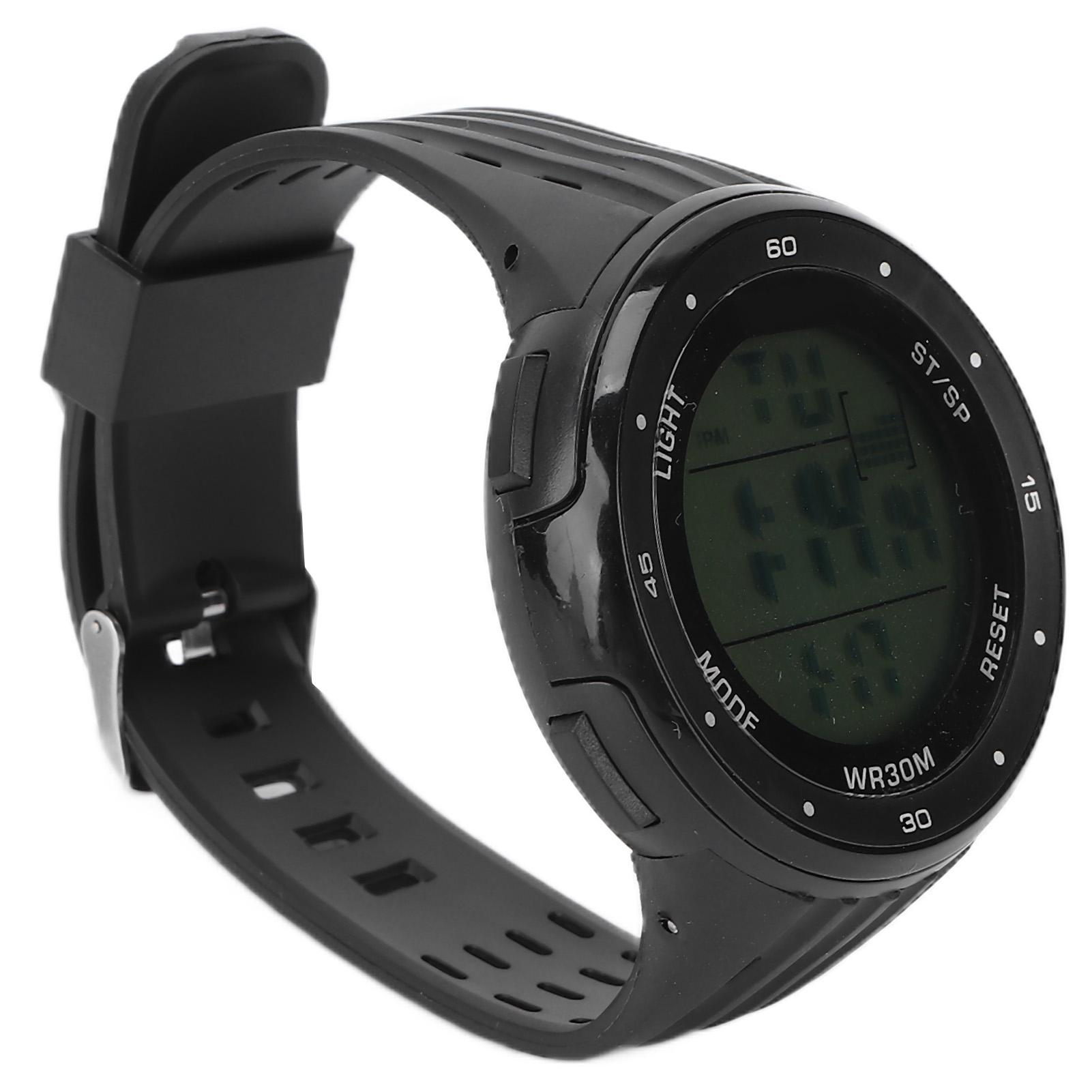 Мужские цифровые спортивные часы с большим циферблатом, водонепроницаемые, светящиеся, цифровые наручные часы для мужчин