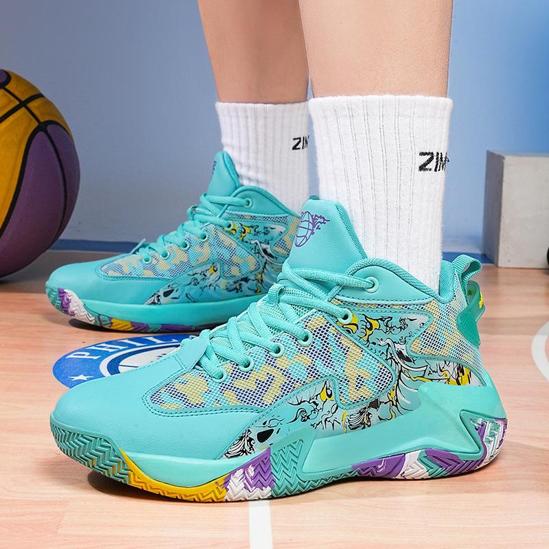 

Basketball shoes men s spring summer youth sports shoes student sports game training shoes boys fashion shoes 48
