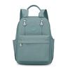 Solid Color Women's Backpack Large Capacity Nylon Backpack