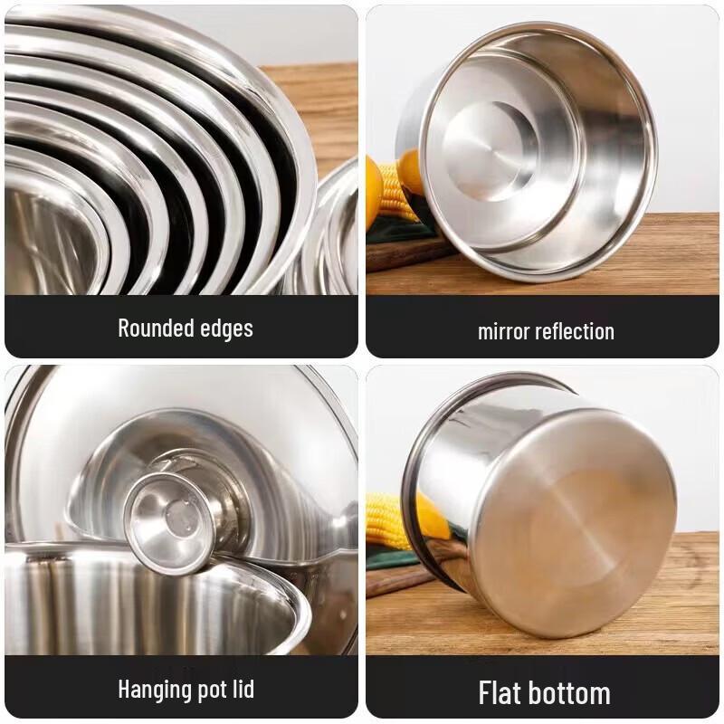 Debo 12CM Stainless Steel Condiment Pot with Lid