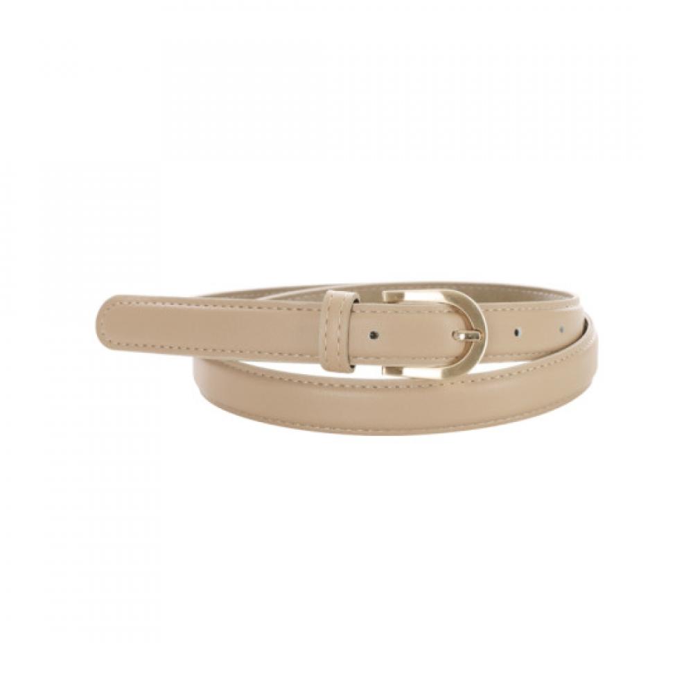 Shop Women Wave Shine Gold Volume Belt Beige Tu Wbt 0750