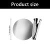 50Pcs Professional Heat Resistant Angled Wine Pourer Tool Practical Spill Proof Design Wine Pouring Aid