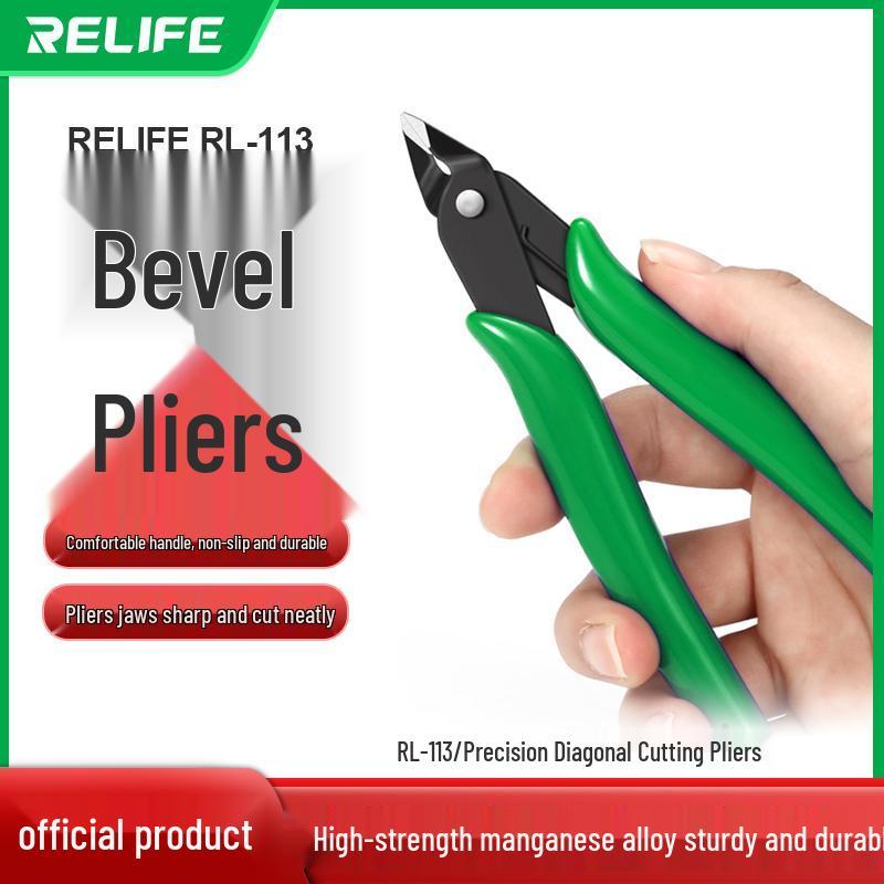 

Xun Cutting Pliers Set: Diagonal, Flat Nose, Pointed Nose, Mobile Repair, Shield Cutting 130 Electronic Cutting Pliers