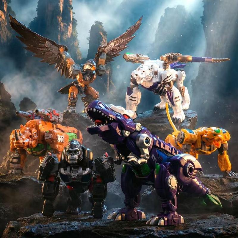 Lijiang 22.5CM New Transformation Movie Toys Boy CA141 Robot Car Tank Anime Action Figures Animals Dinosaur Model Kids XT-1651