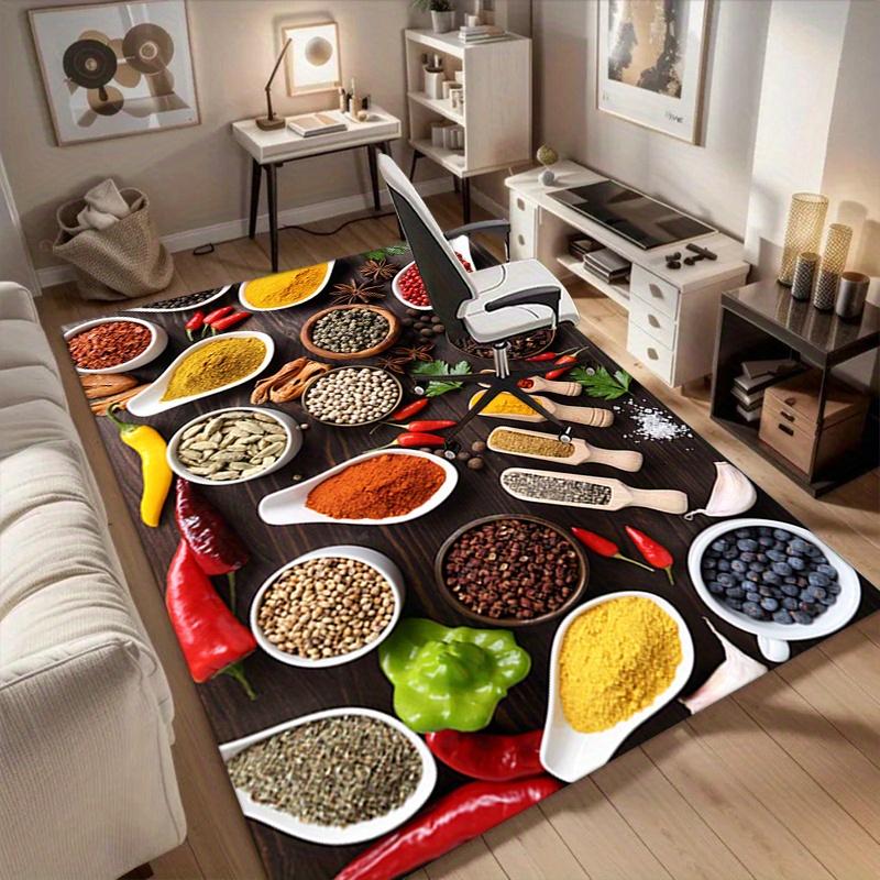 1 Stück. Weicher, bequemer Teppich für Bürostuhl zu Hause, dekorative Fußmatte, Outdoor-Geschenk, rutschfeste Bereichsteppiche, Küche, Esszimmer, Schlafzimmer, Wohnzimmer, Teppich