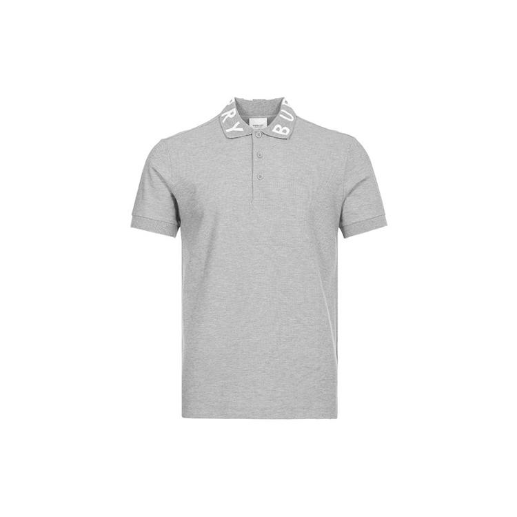 Burberry Ryland Collar Logo Polo Grey 80135011