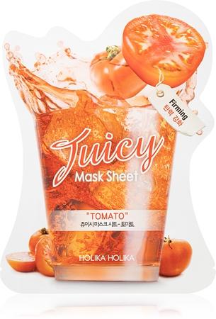 

Holika Holika Juicy Mask Sheet Tomato Firming Sheet Mask For Face Contour TU прозрачный