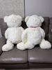 [USED] big white teddy bear