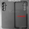 Magnetic MagSafe Case  for Samsung Galaxy S25 FE Aramid Carbon Fiber Cover Ultra-Thin Lightweight Armor Protective Cover