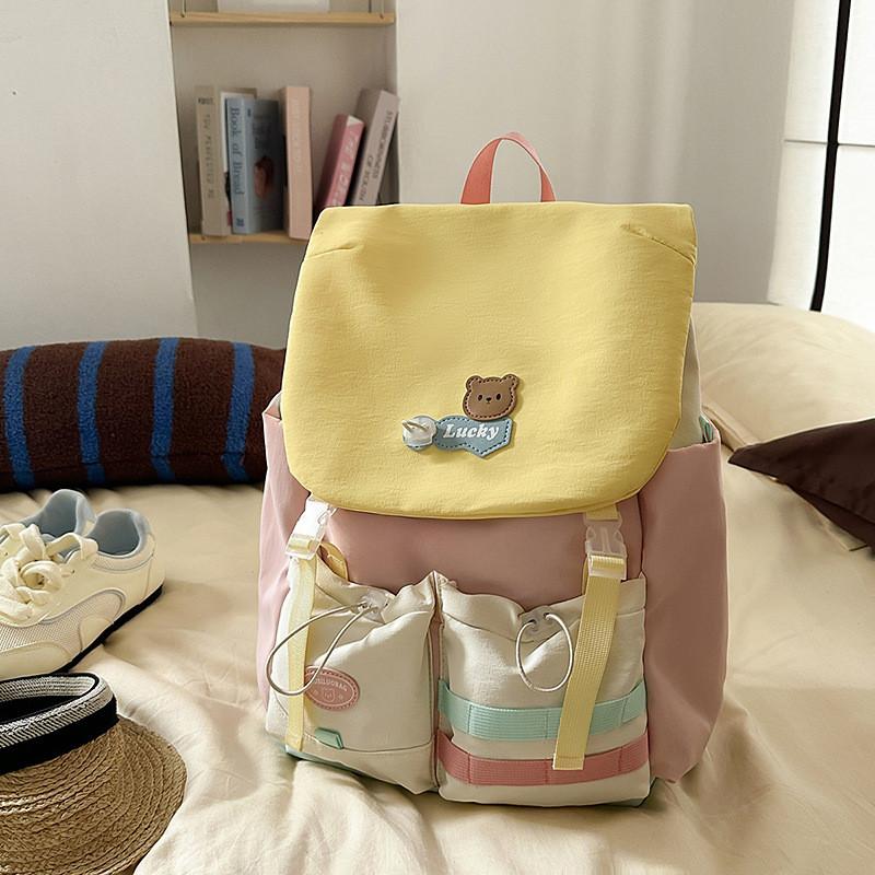 Stylish Japanese Collapsible Backpack With Waterresistant Nylon For Travel And School Use