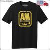 Throwbackmax A&M Plattenlabel Klassischer Schnitt, Premium Tri-Blend Schwarzes T-Shirt Unisex T-Shirt