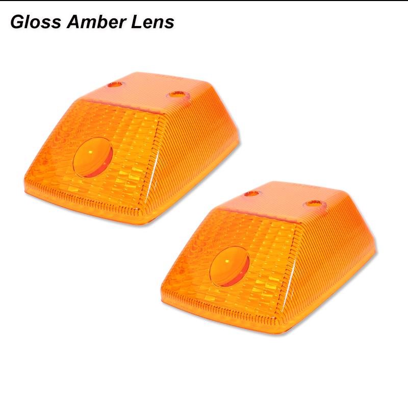 2X Für Mercedes Benz G-Klasse W460 W461 W463 Sprinter W901 W902 W903 Front-Eckleuchtengehäuse Hintere Blinkerglas-Ersatz