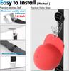 Bucket 20 Clips Cap Hanger Hanging Hat Organizer Holder Door Baseball Cap Rack Closet Storage for Purse and Hat Set