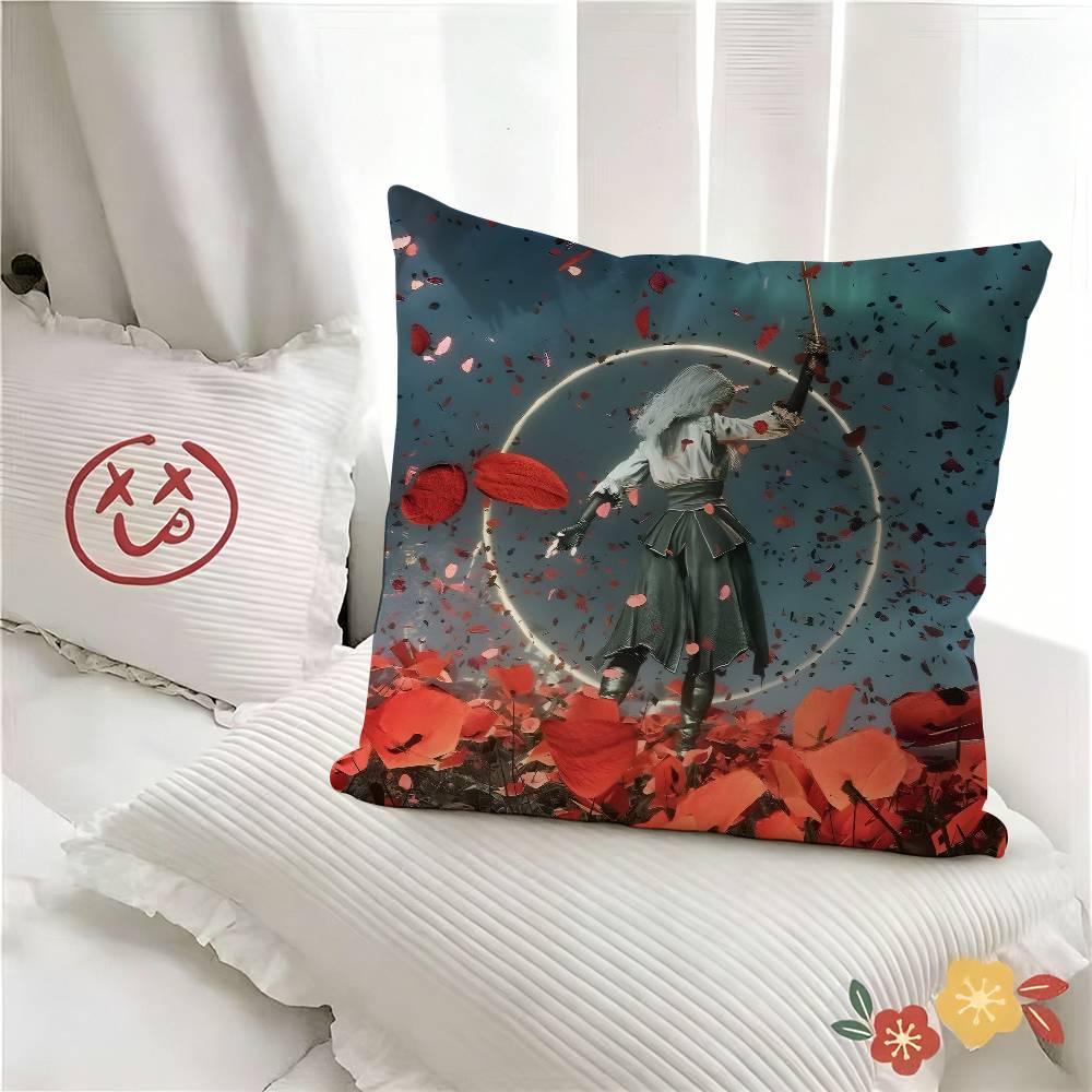 pc CClair OObscur EExpedition Pillow Case Fashion Square Pillowcase Bedroom Sofa Room Ins Decoration Leisure