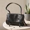 Large Capacity Women's New Messenger Bag, Light Luxury Commuting Retro Top Layer Cowhide Single Shoulder Crossbody Leather Women's Bag