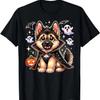 Cute Dracula Dog Halloween Puppy Jackolantern Kids Toddler T Shirt