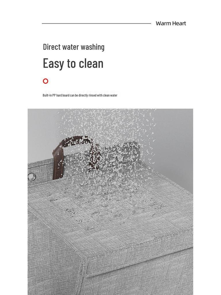 Foldable Wall-Mounted Laundry Hamper: Multi-Use Storage Basket for Dirty Clothes in Dorms & Homes