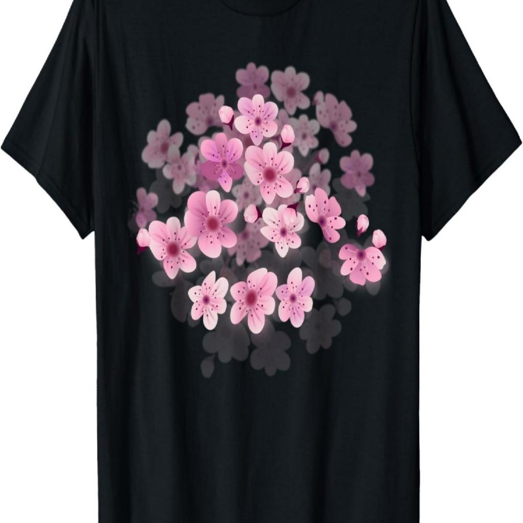 SAKURA CHERRY BLOSSOM FLOWER T-Shirt(1)