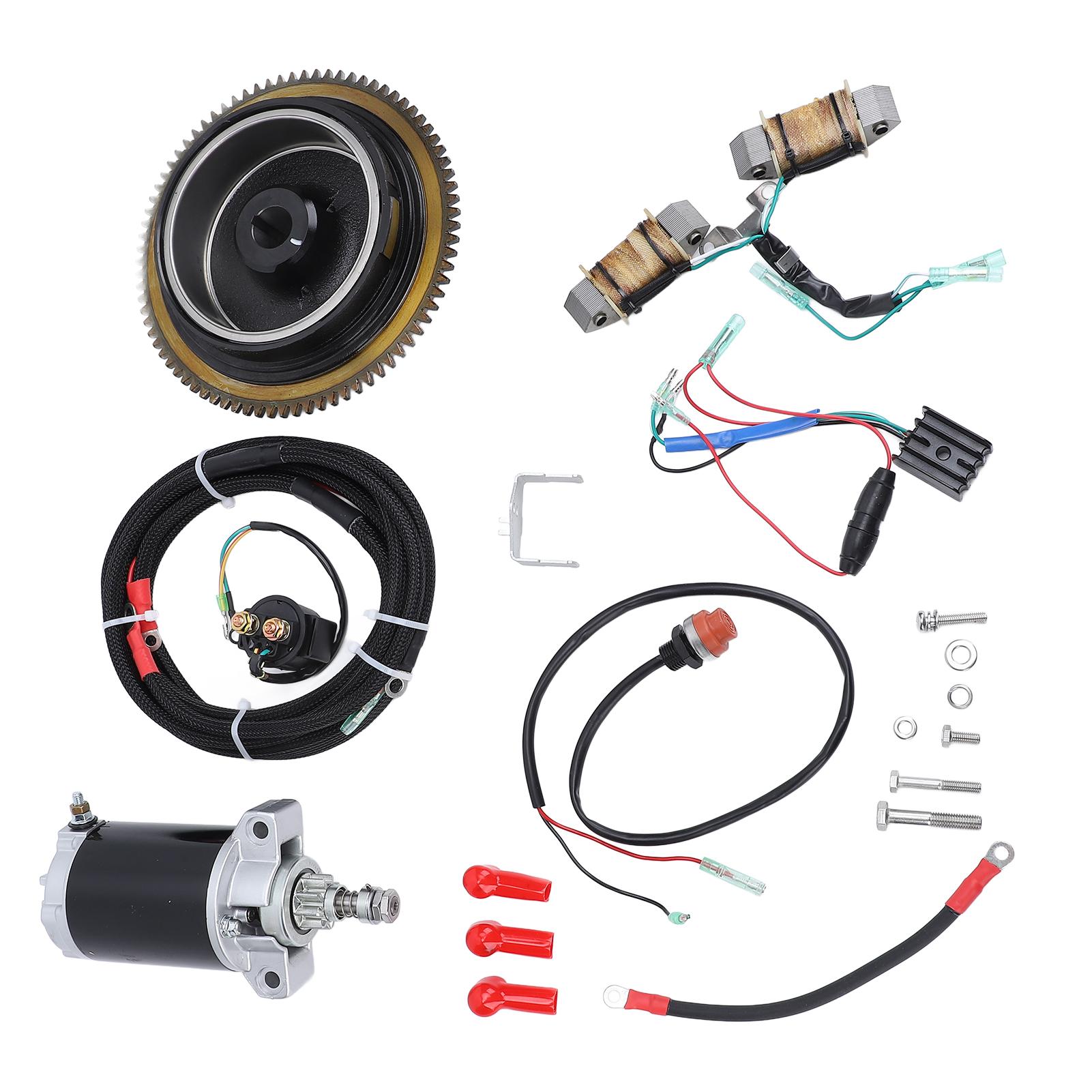 

Комплект для электрического запуска подвесного мотора 66M 81800 01 Маховик 66M 81800 01 Комплект для переоборудования стартера для 4