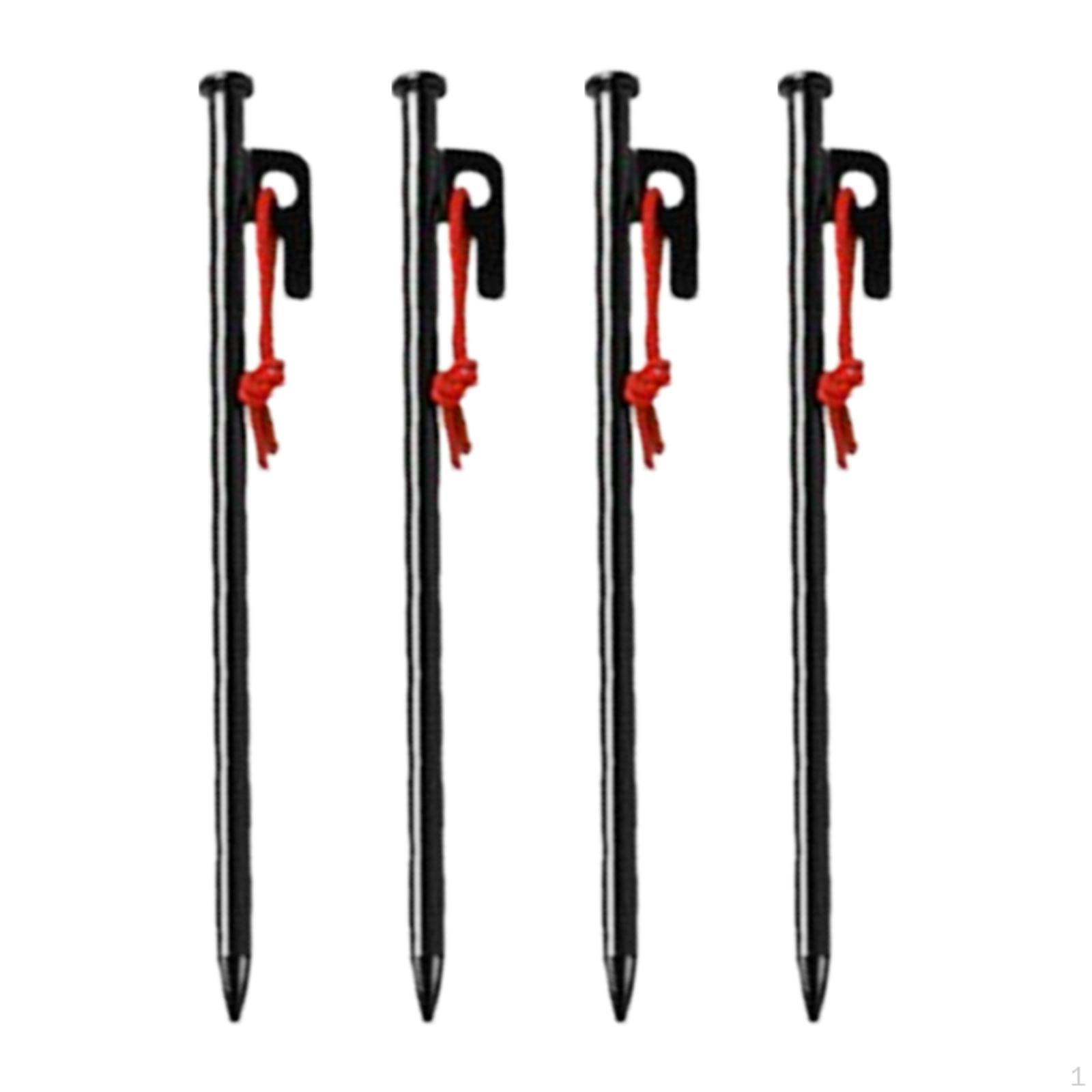 

4 шт. колышки для палаток, прочные, легко устанавливаемые, шипы для кемпинга 20 cm