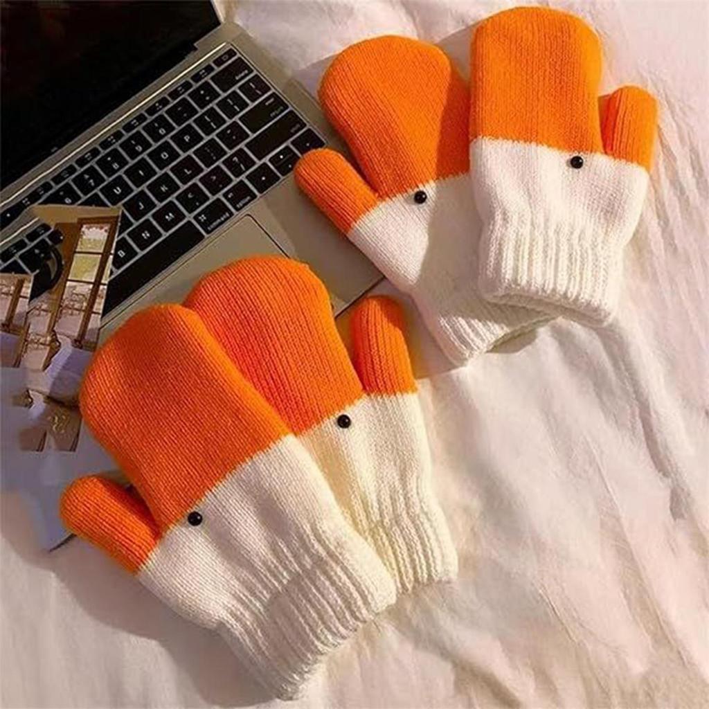 Winter Gloves Thermal Animal Mittens Funny Novelty Animal Gloves for Girl Friend Sport Skiing Men Women Parent Outdoor