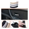 M31K-Car Right Side Front Door Inner Pull Handle Armrest Cover Assembly 51416983672 for BMW E60 E61 2006-2010 LHD Grey
