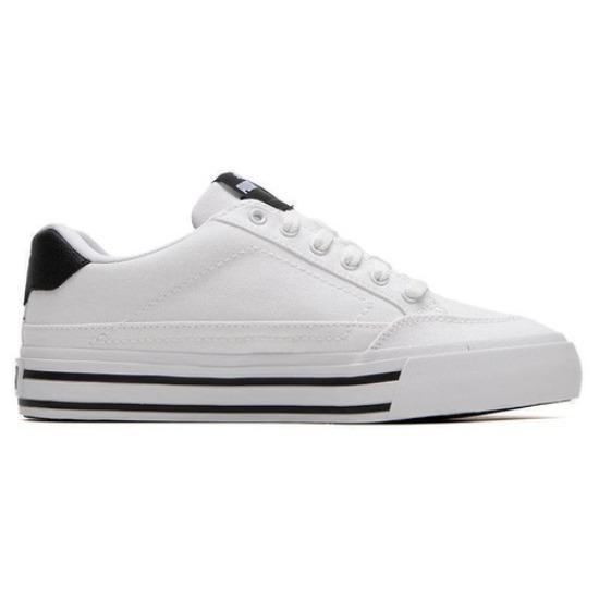 PUMA Court Classic Vulc White Black - 395020-02 Men's Shoes