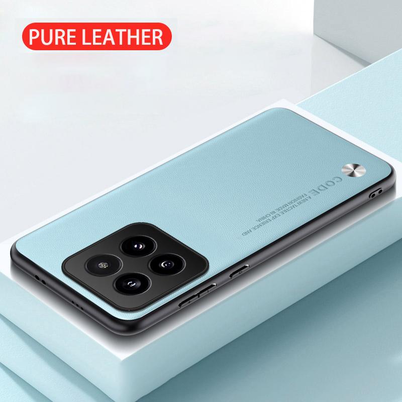 Luxury PU Leather Case For XIAOMI 15 Ultra 14 14T 13 13T 12 12X 12T 11 11T Pro Lite Cover Soft Silicone Protective Phone Case