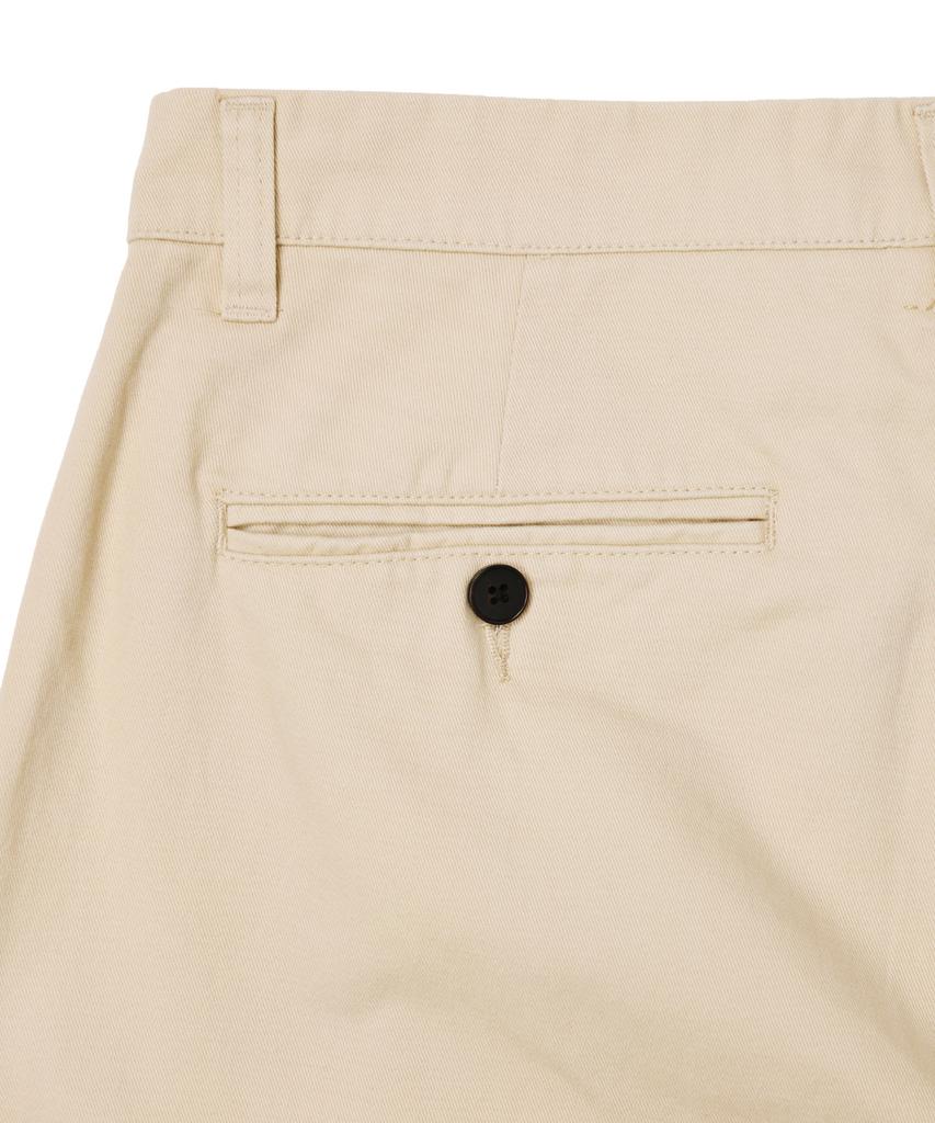 YALE Premium Vintage One-Pleat Coin Pocket Regular Chino Pants_Light Beige