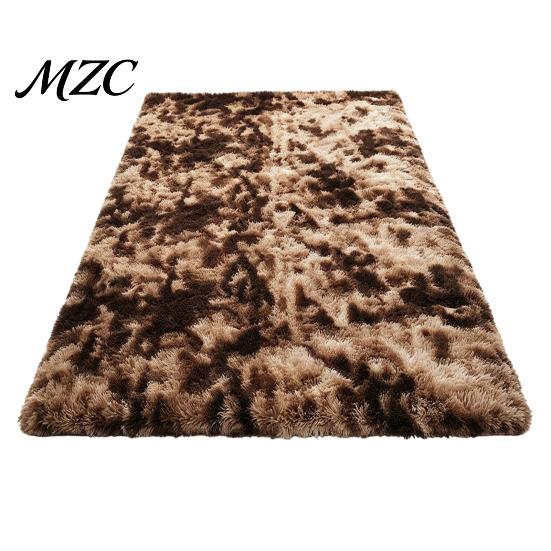 Plush Area Rug for Living Room Shag Rug, Fluffy Tie-Dye Indoor Soft Fuzzy Anti-Skid Cushioning Floor Comfort Modern Furry Carpet Bedroom Kids Nursery