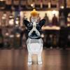 Funny French Whiskey Bottle,3D Engraved Shaped Whiskey Glasses,Dog Whiskey Wine Glass Bottle,Fanyil Eaglory,Unique Wine Decanter,for Men
