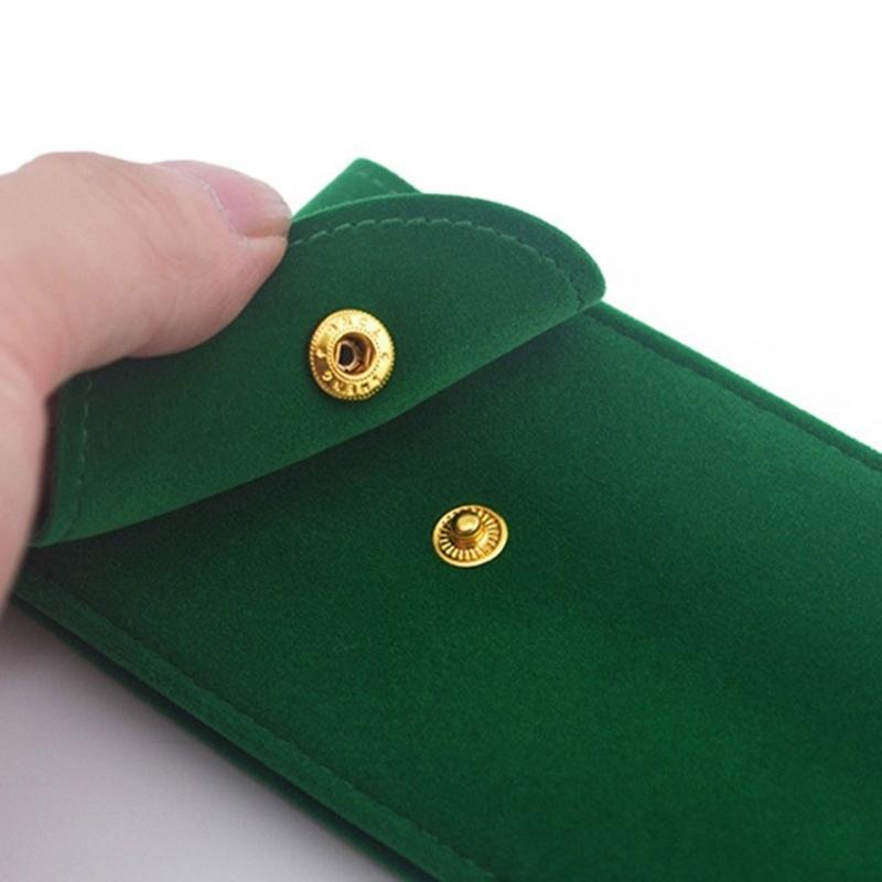 Watch Travel Case Velvets Pouch Watch Storage Bag Handmade Watch Pouch Plush Texture for Storaging Watch and Jewelry