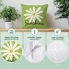 1pcs Daisy Cushions Pillowcase Polyester Cushion Cover Throw Pillow Pillowcover Home Car Sofa Decor