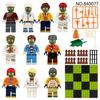 Zombie Doll Building Blocks, Humanoid Dolls, Toys, Digital Action Figures Assembled Toys Crawler Children's Educational Toys