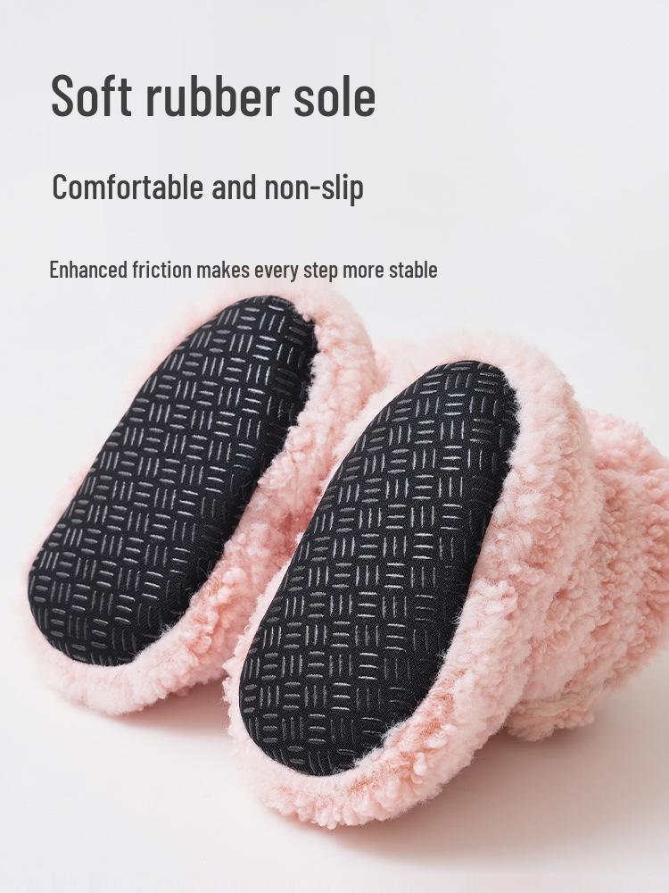 Winter Velvet Baby Shoe Socks: Soft, Thickened, Warm, Anti-Drop, Cotton Protection for Newborns and Toddlers