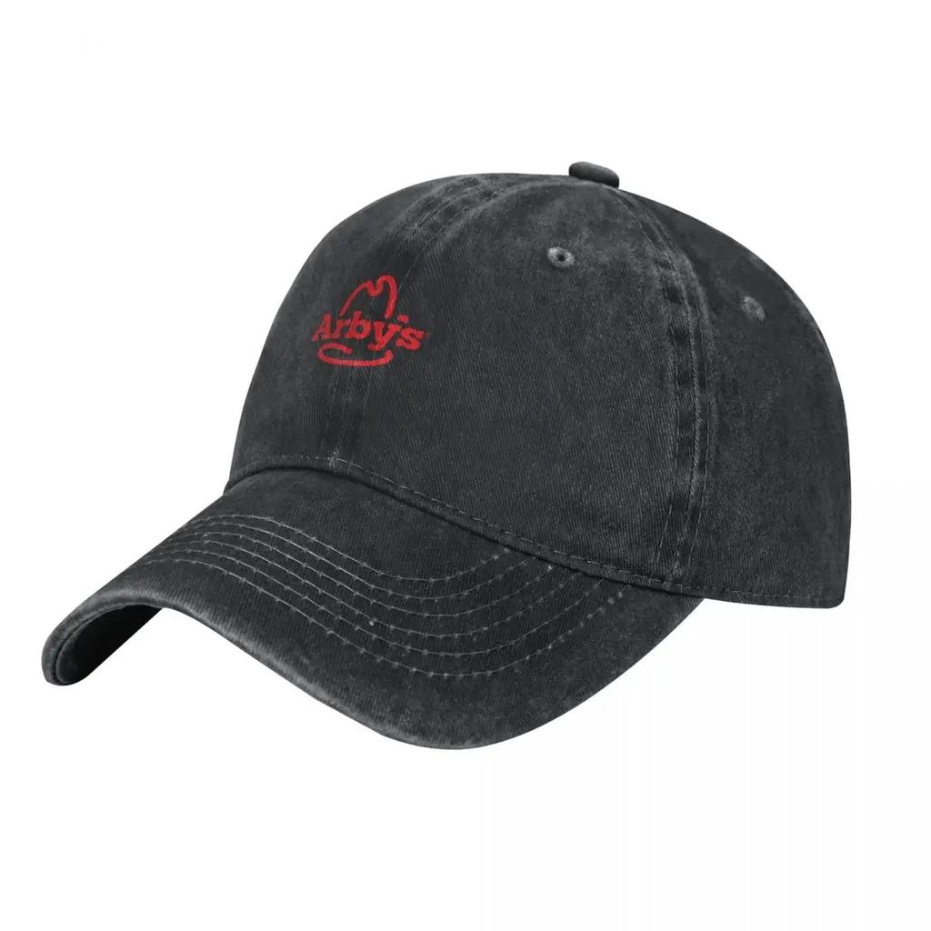 Arbys Baseball Cap New In Hat Wild Ball Hat party Hat black Unisexs Baseball Womens