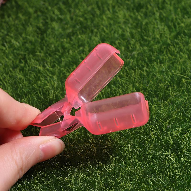 10 Stück Tintenfischjig Garnelen Schirmhaken Hauben Angeln Tintenfischjig Schutzhülle Aufbewahrungshülle Angelzubehör