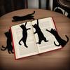 5Pcs Kitten Themed Metal Bookmarks Rustproof Iron Bookmarks Page Markers For Notebook Novel Journal Planner Scrapbooking