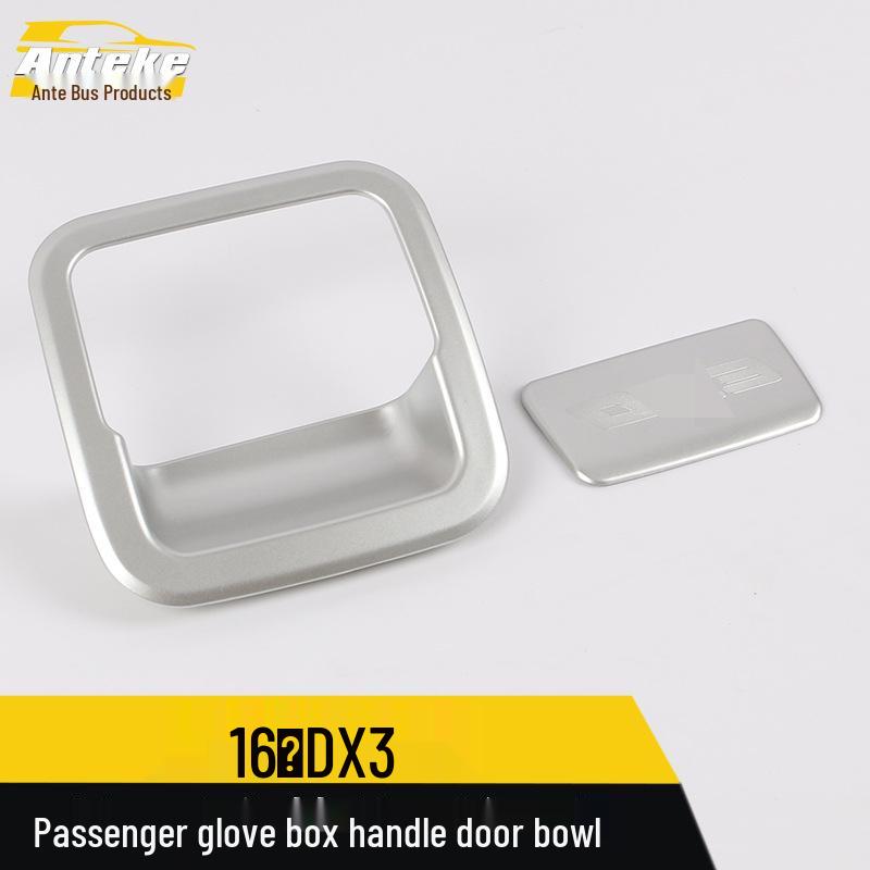 Sydost DX3 Andra passagerarsidans handskfackhandtag & Förvaringslåda Dekorativ Ram