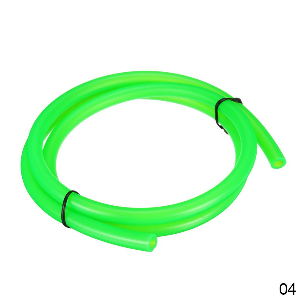 Furtun pentru linie de combustibil pe benzină, colorat, rezistent la temperaturi înalte, 1M, furtun pentru linie de combustibil din cauciuc, pentru motorul ATV-ului pentru ciclomotor